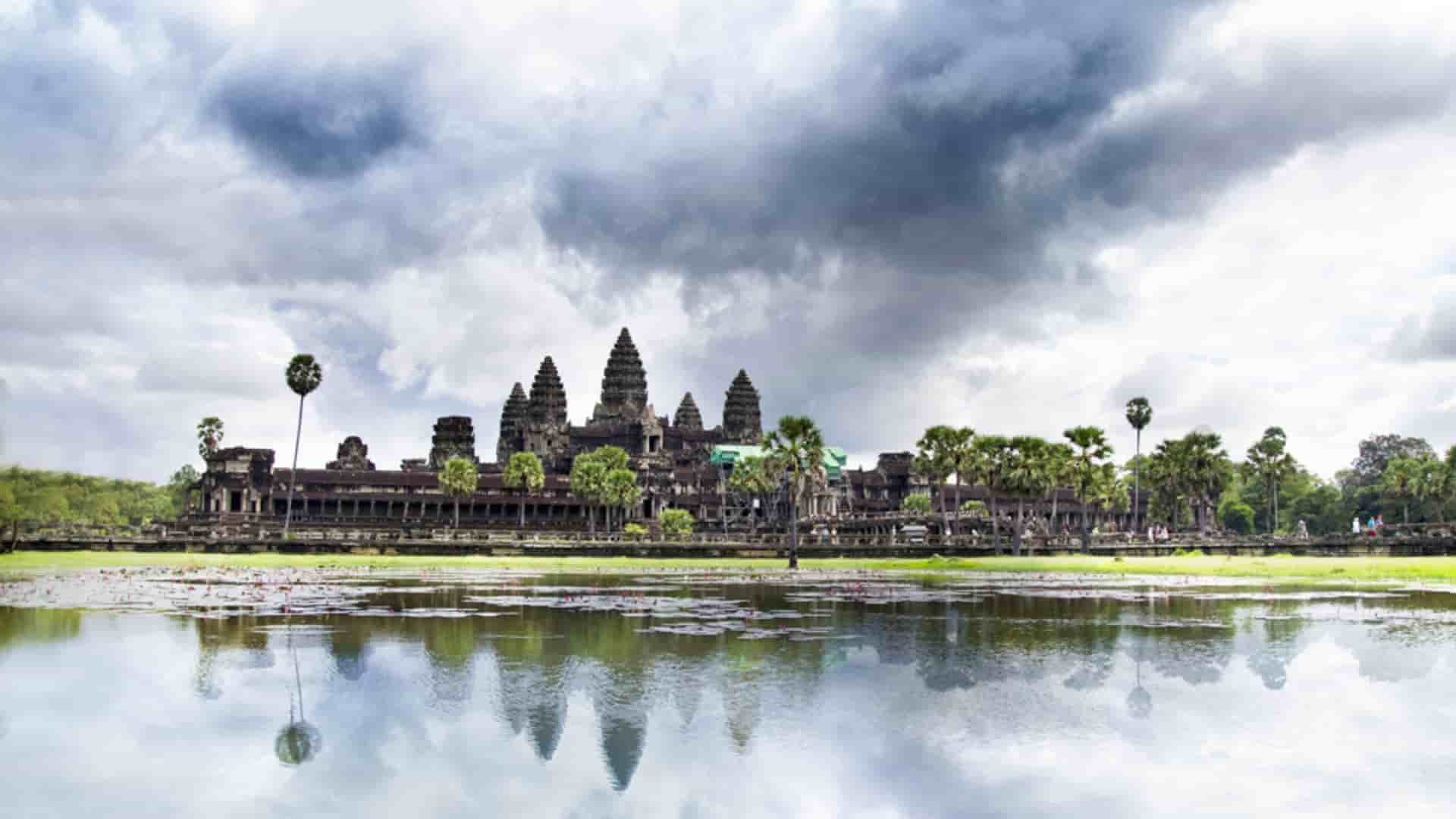 Angkor Wat Temple in Siem Reap, Cambodia.