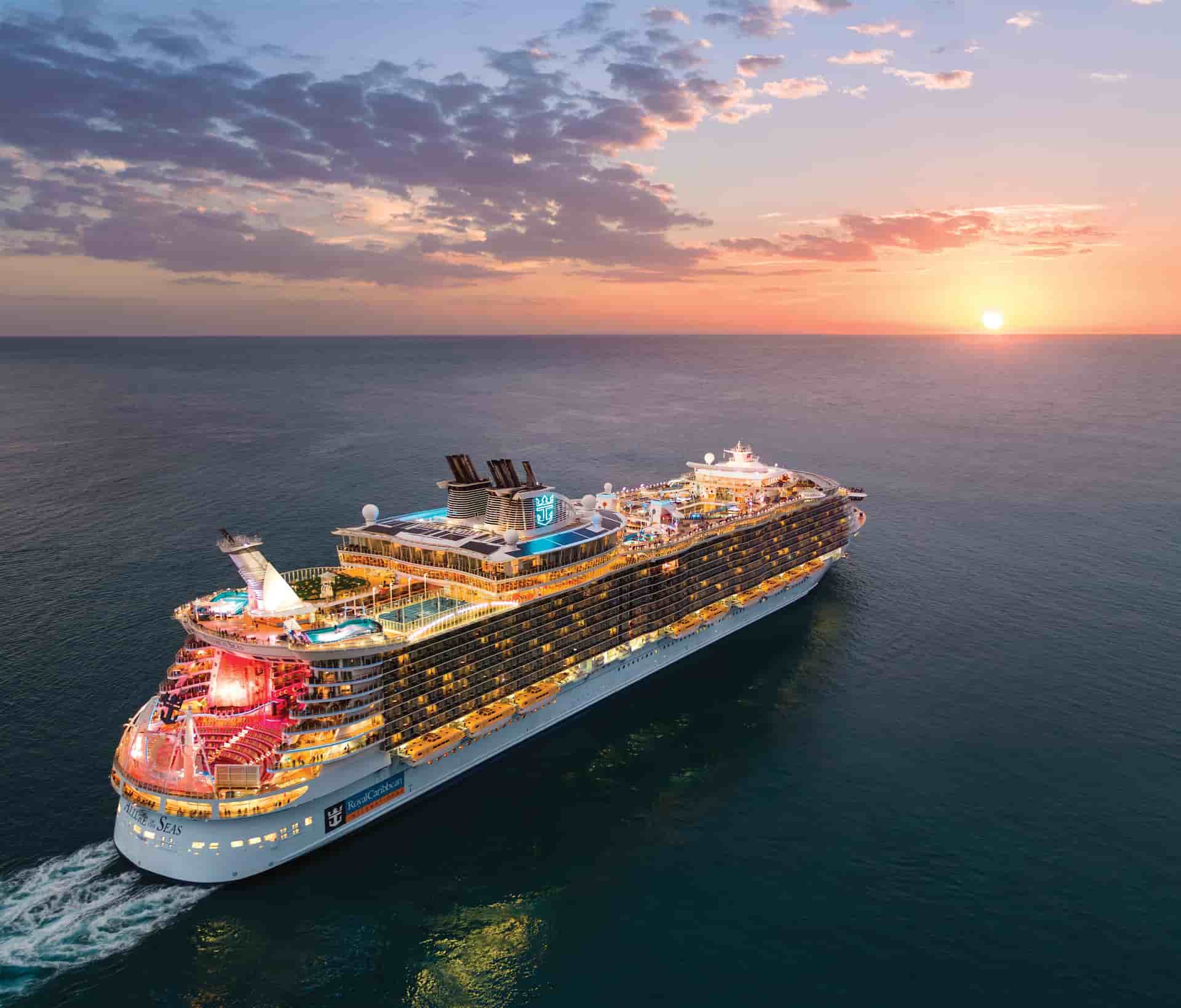 Royal Caribbean Allure of the Seas ship exterior