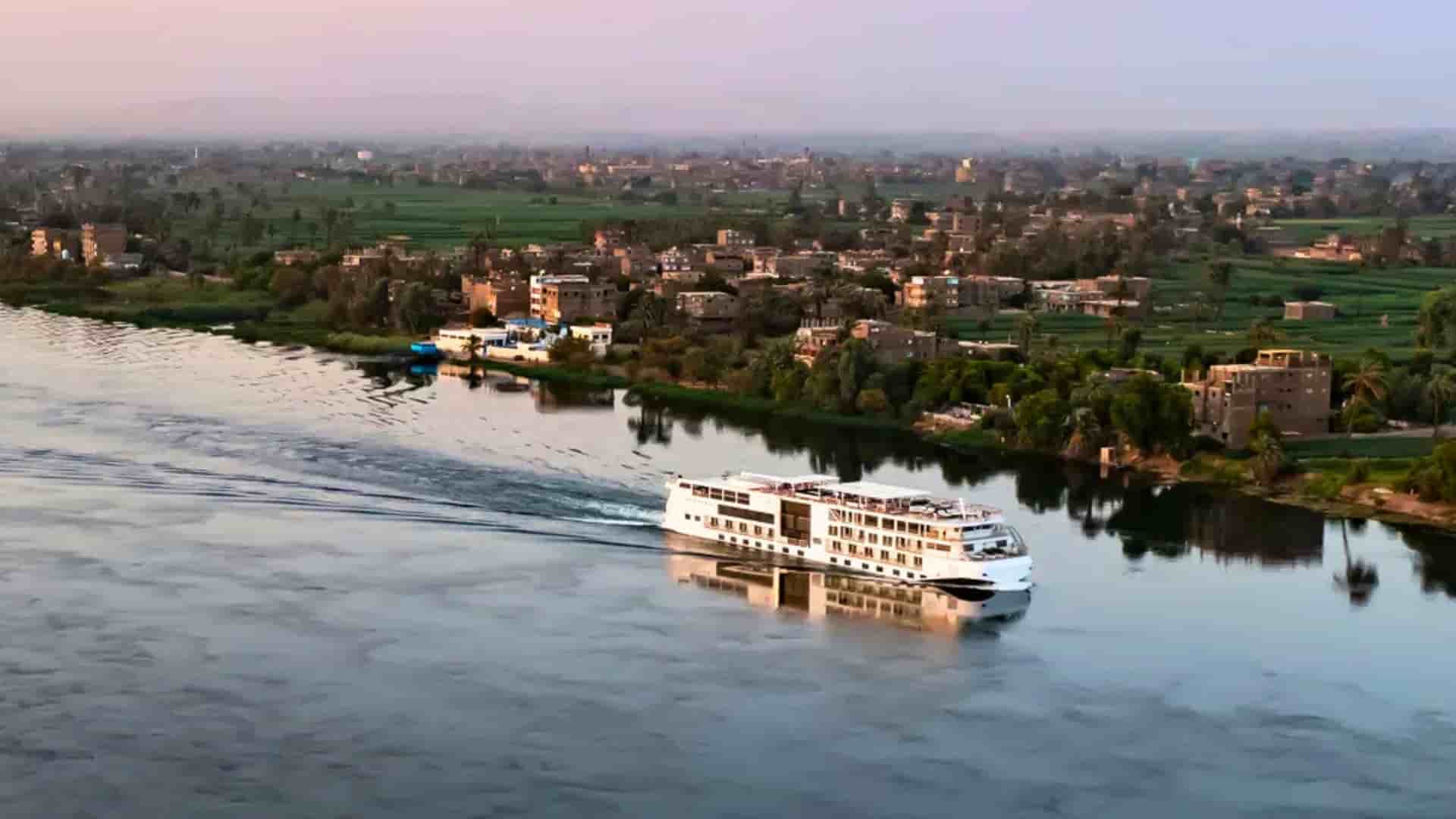 Viking Anubis river cruise ship exterior.