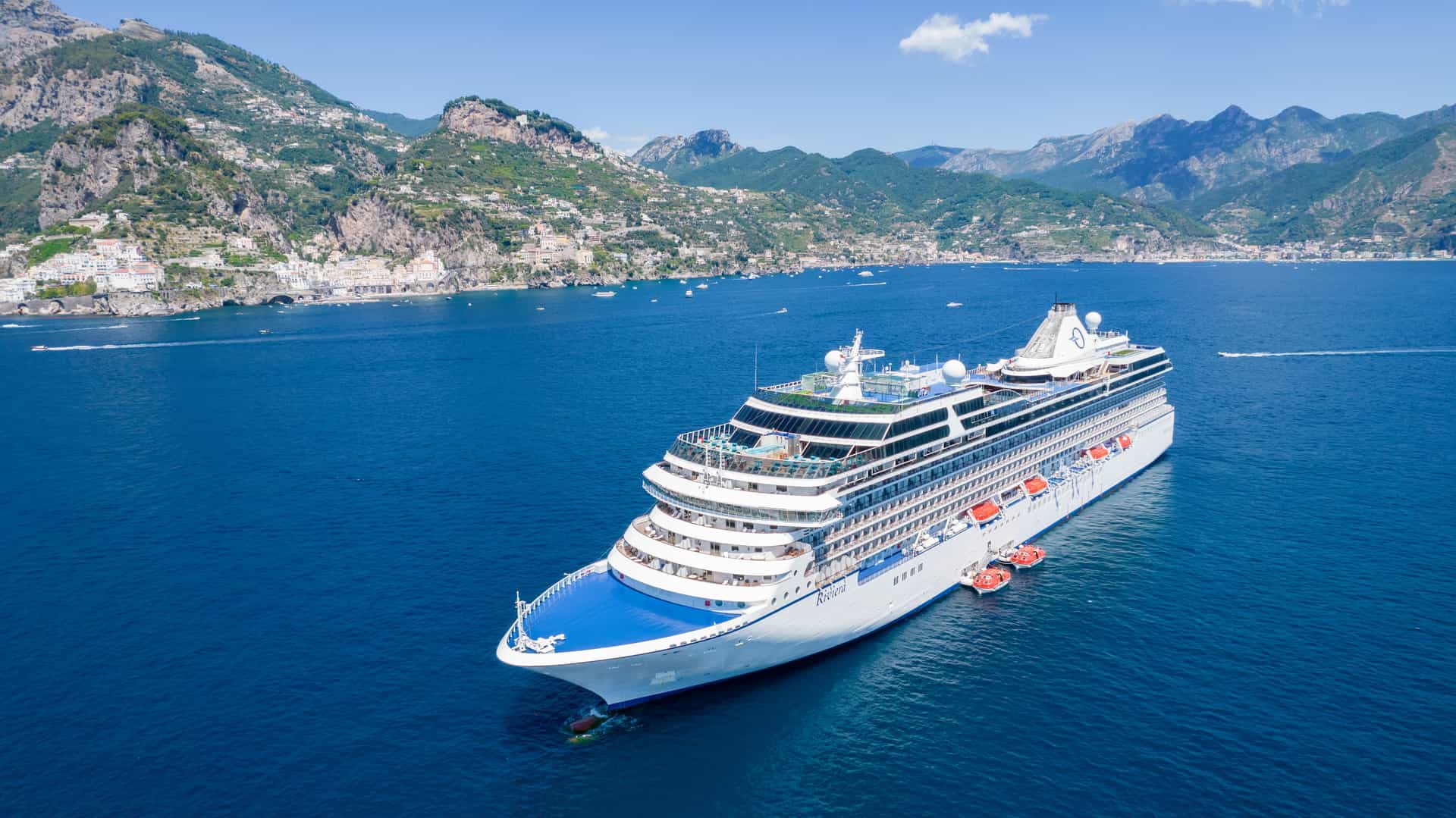 Oceania Riviera cruise ship exterior