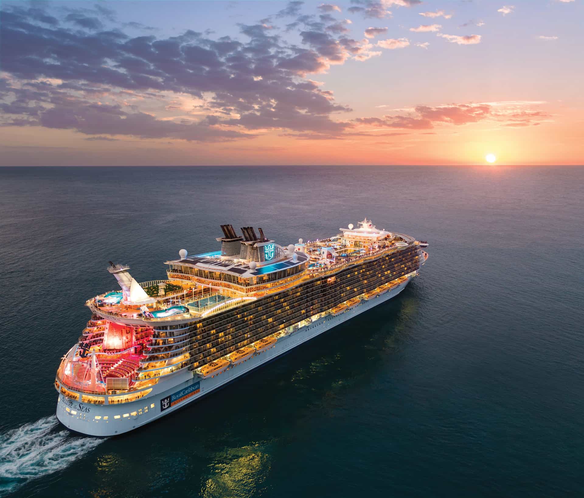 Royal Caribbean Allure of the Seas ship exterior