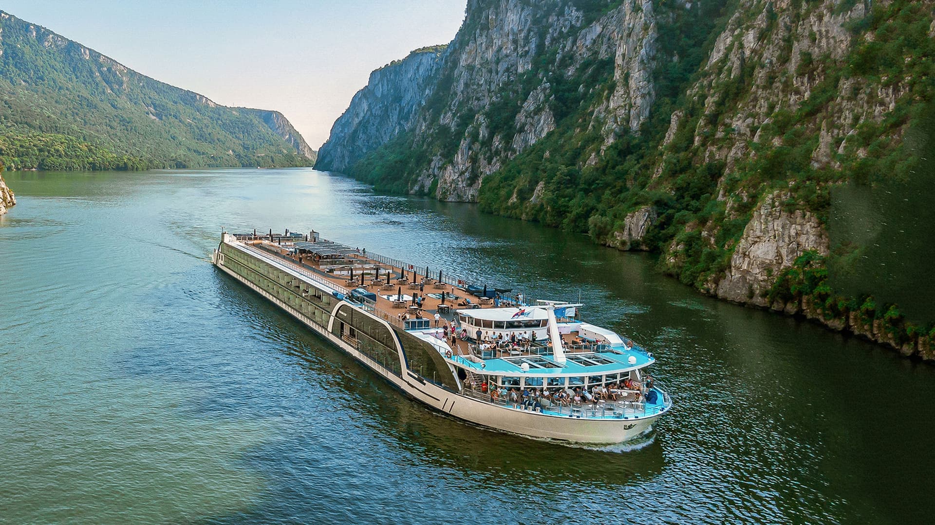 Amawaterways AmaRudi river ship exterior.