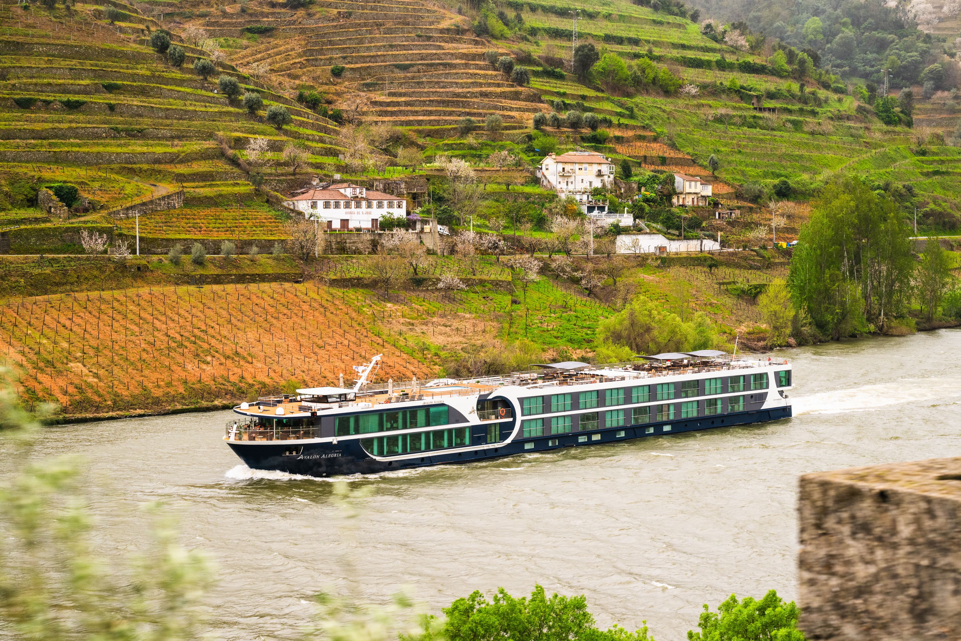 Avalon Waterways Alegria river cruise ship exterior