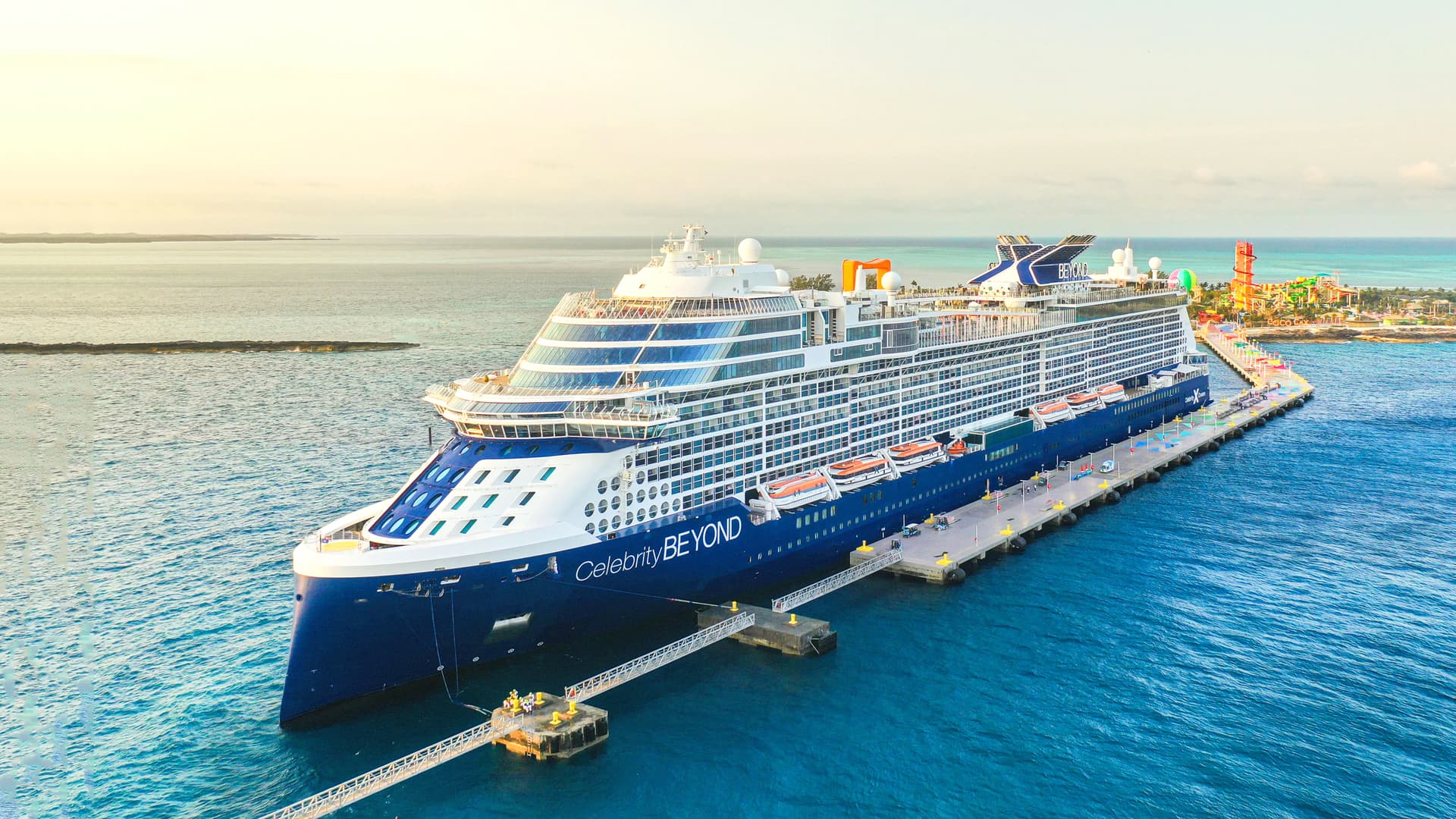 Celebrity Beyond cruise ship exterior.