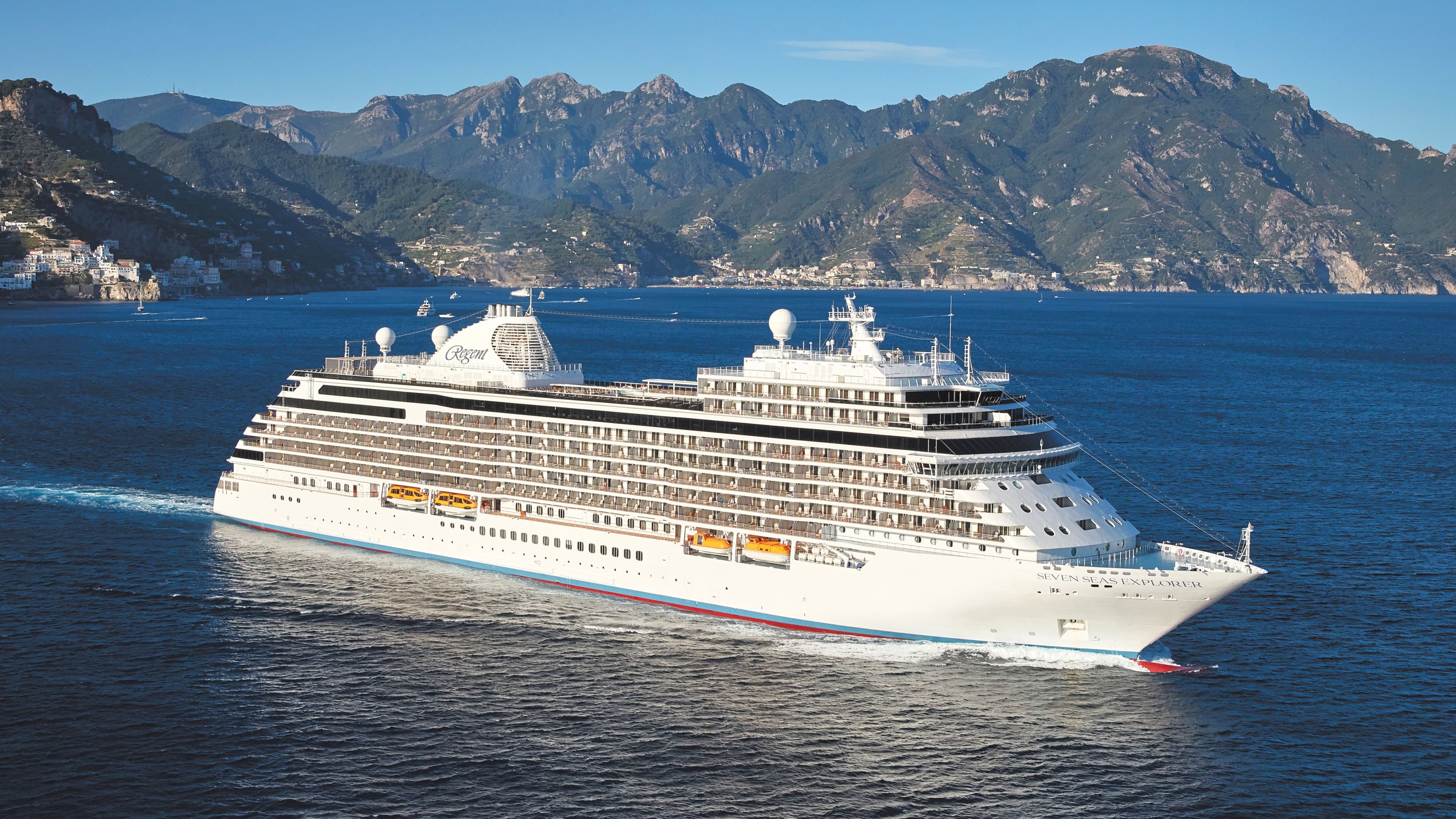 Regent Seven Seas Explorer cruise ship exterior