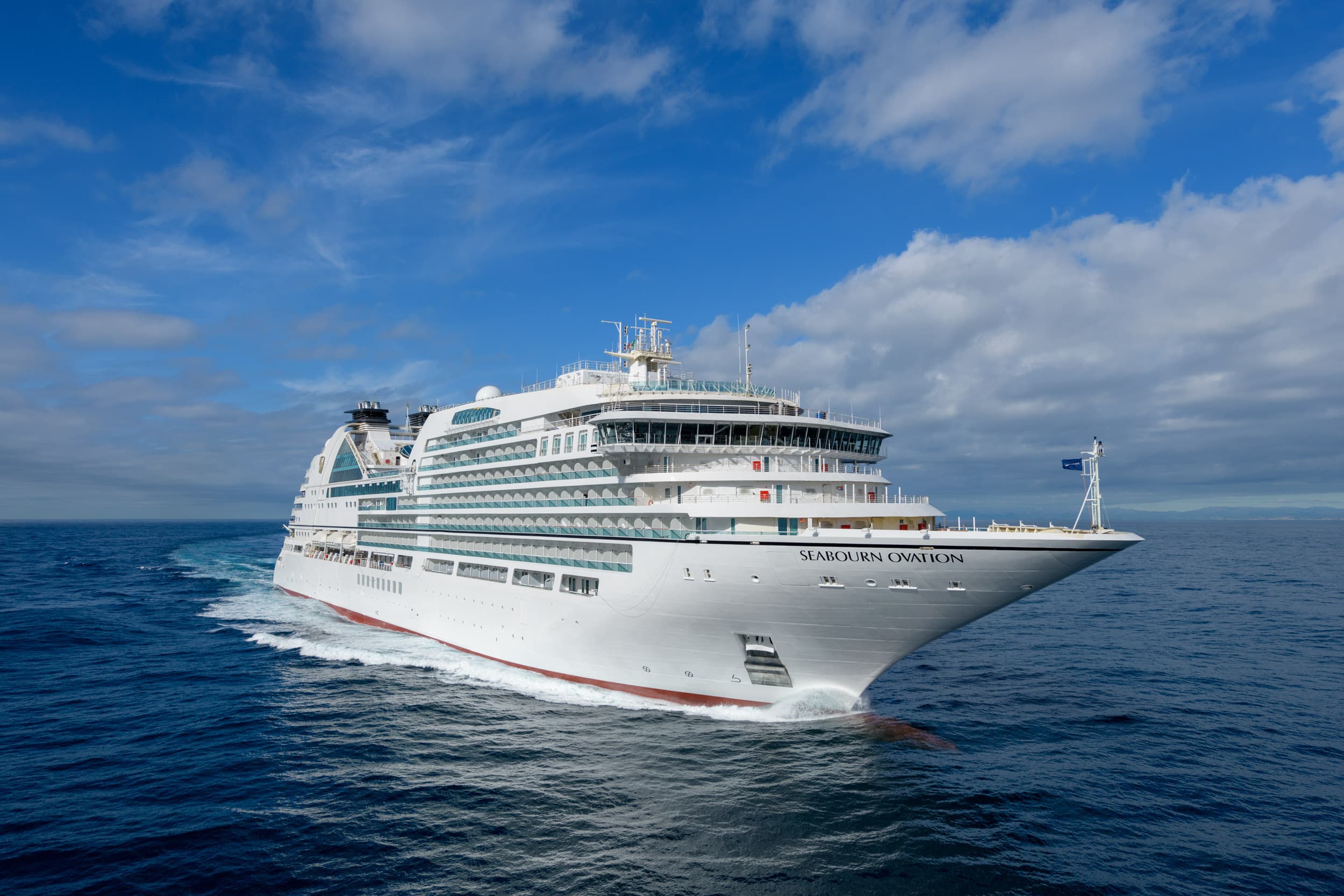 Seabourn Ovation cruise ship exterior