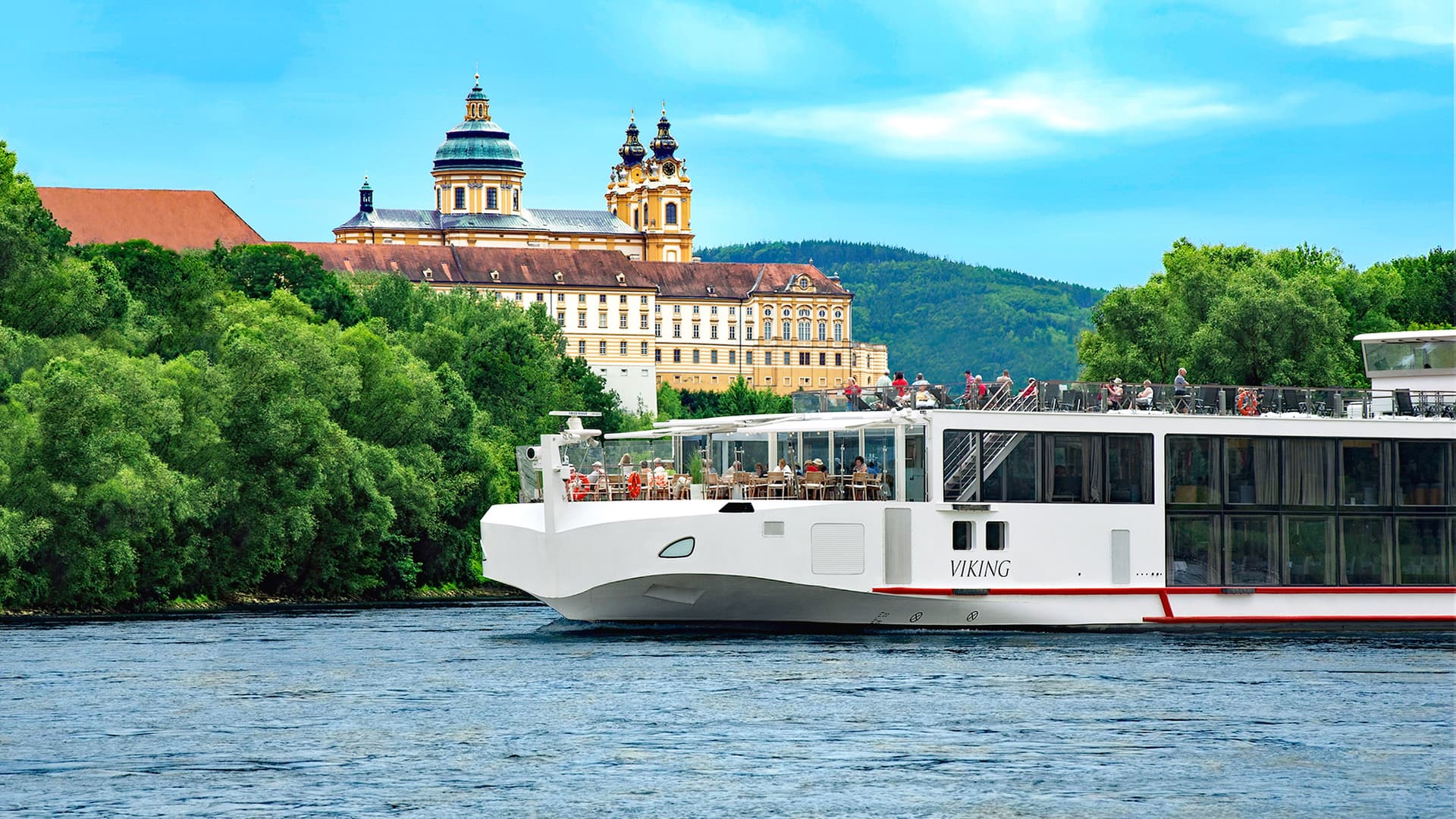 Viking Alruna sailing the Rhine River.