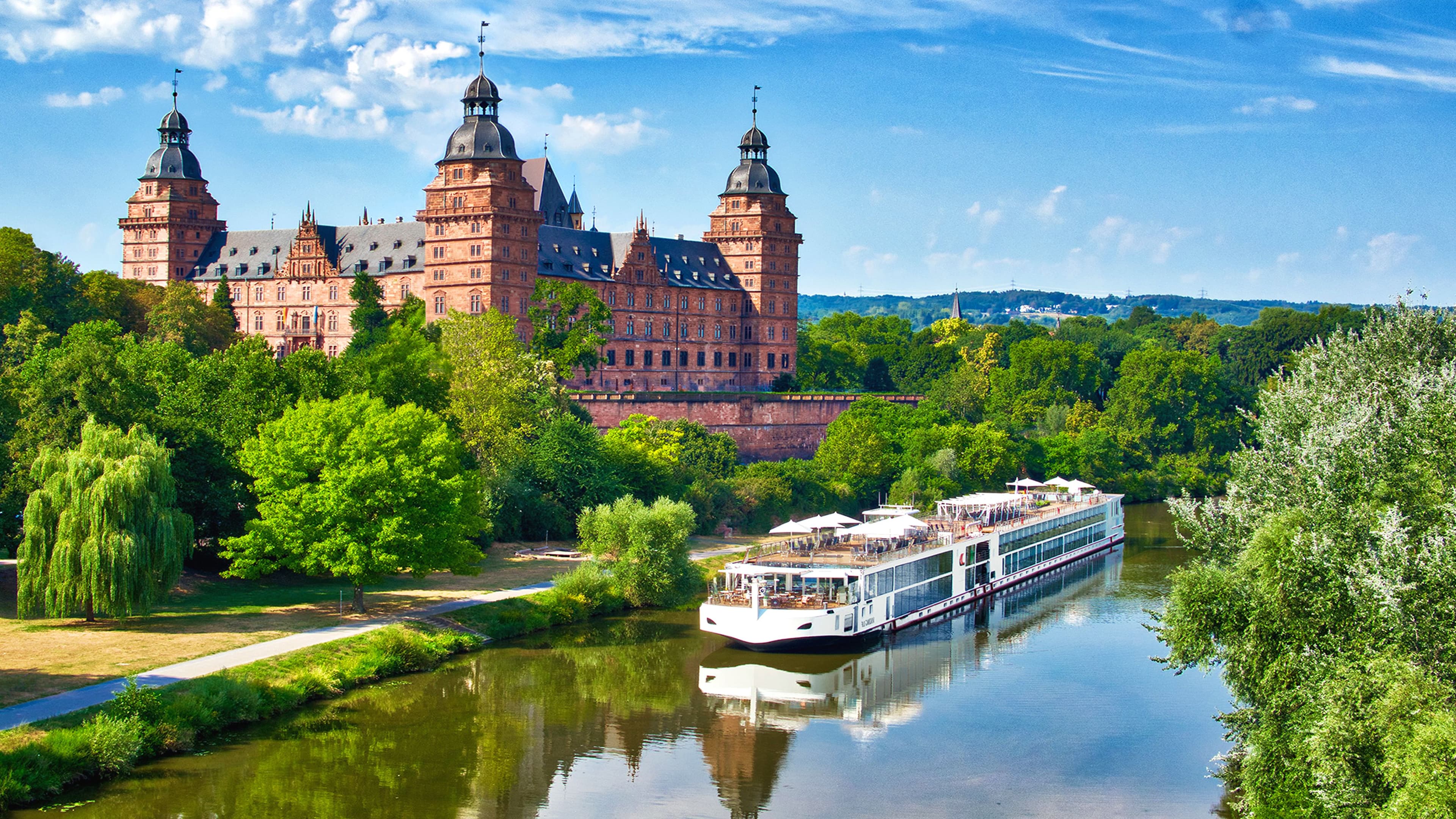 Viking Ingvi river cruise ship exterior.