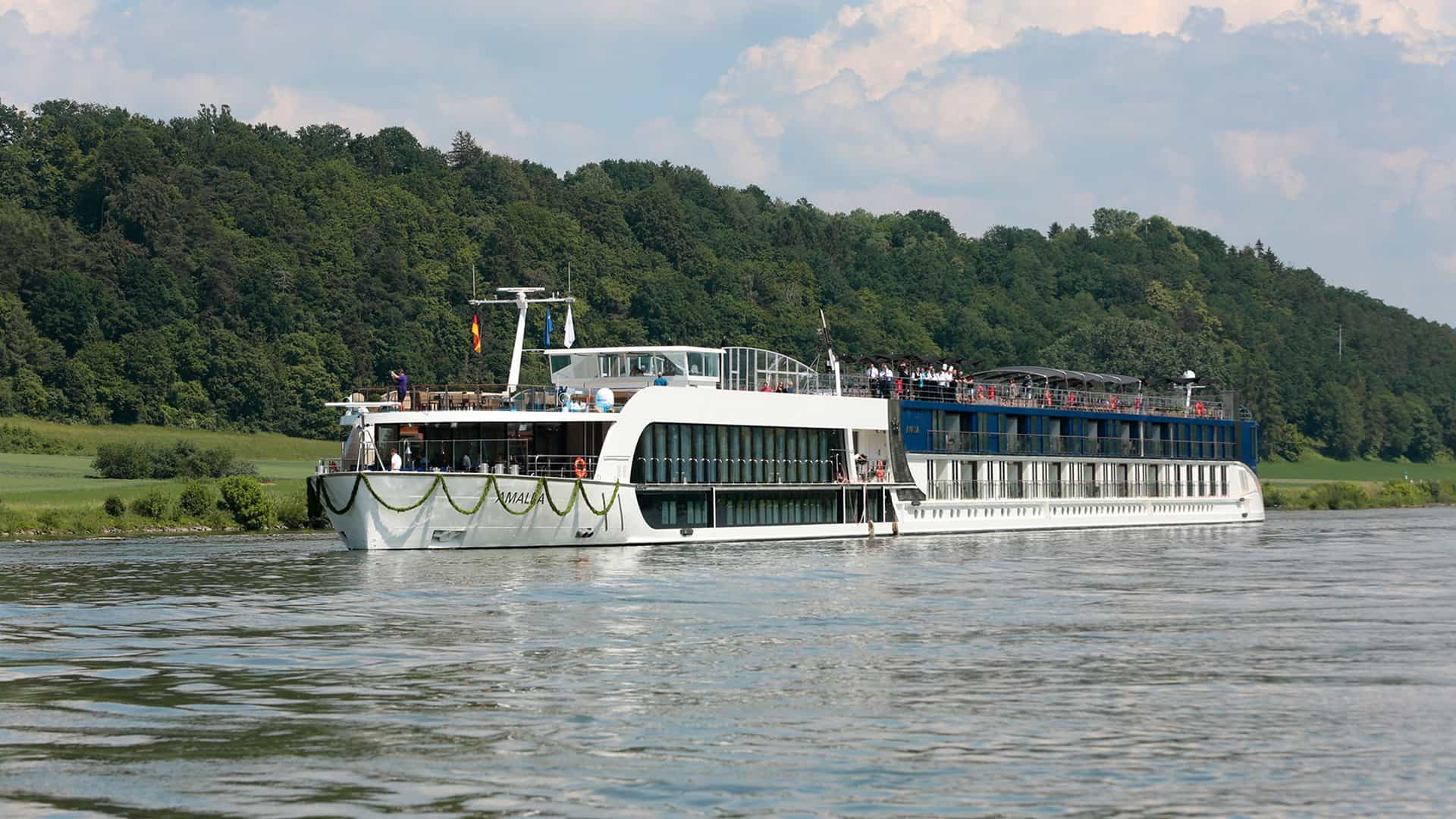 Amawaterways AmaLea river ship exterior.