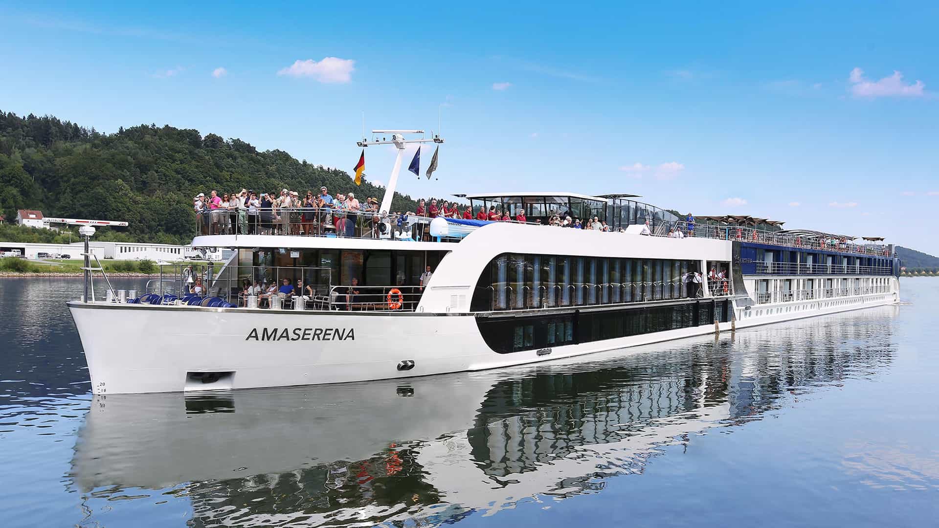 Amawaterways AmaSerena river ship exterior.