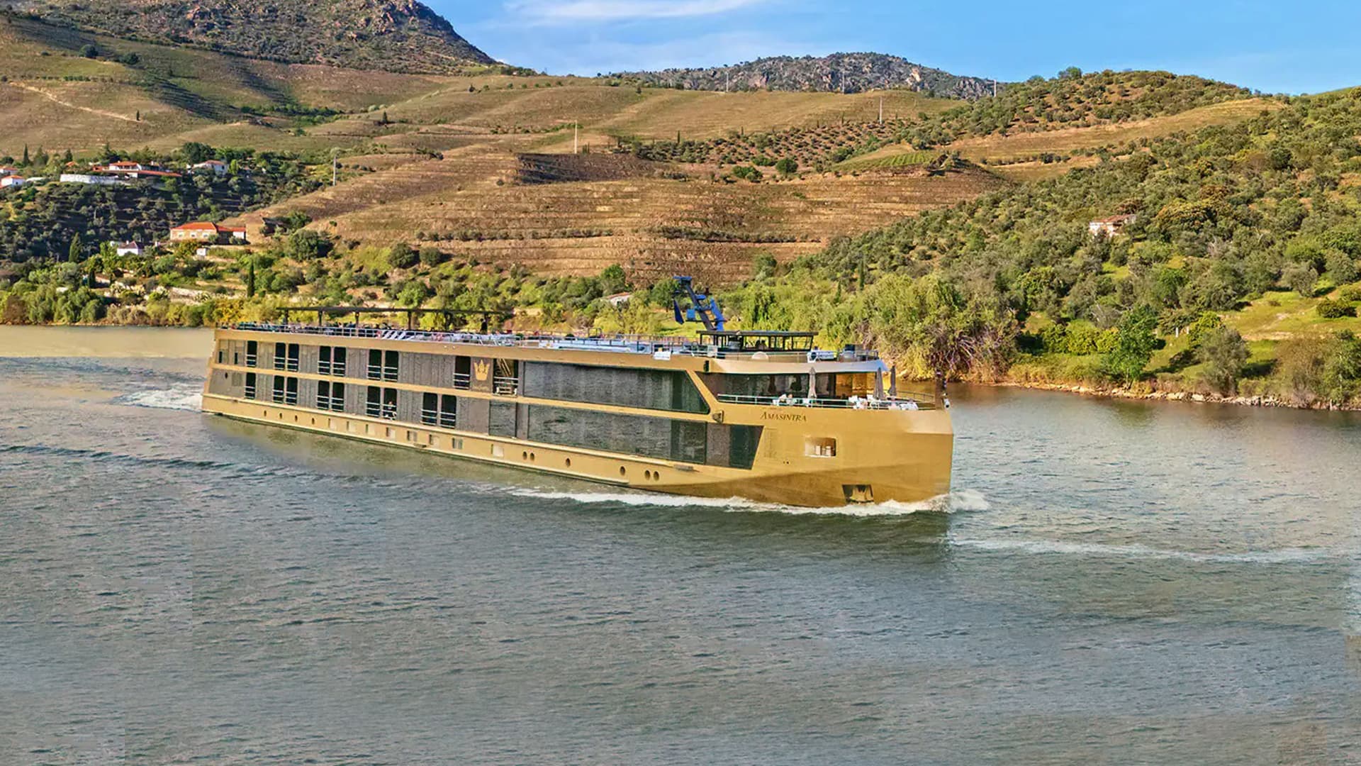 Amawaterways AmaSintra river ship exterior.