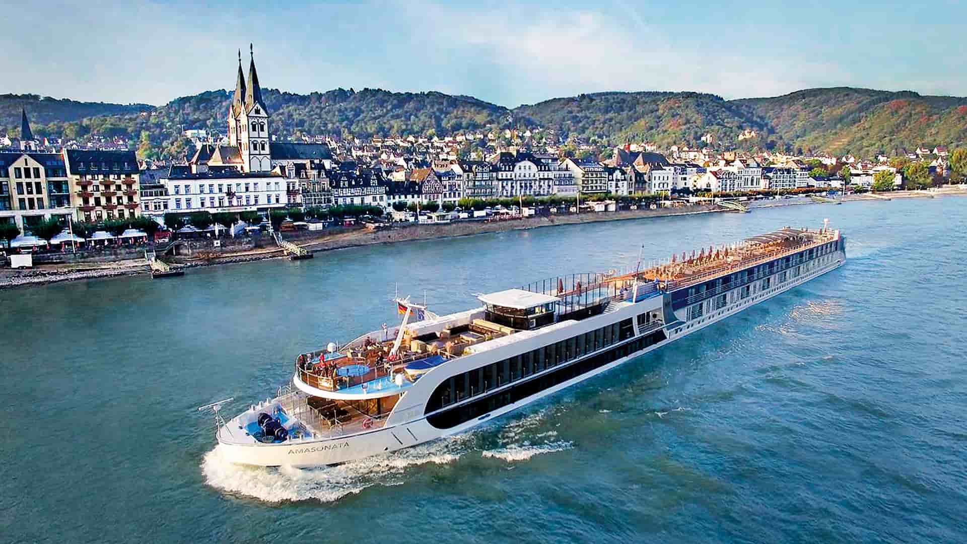 Amawaterways AmaSonata river ship exterior.