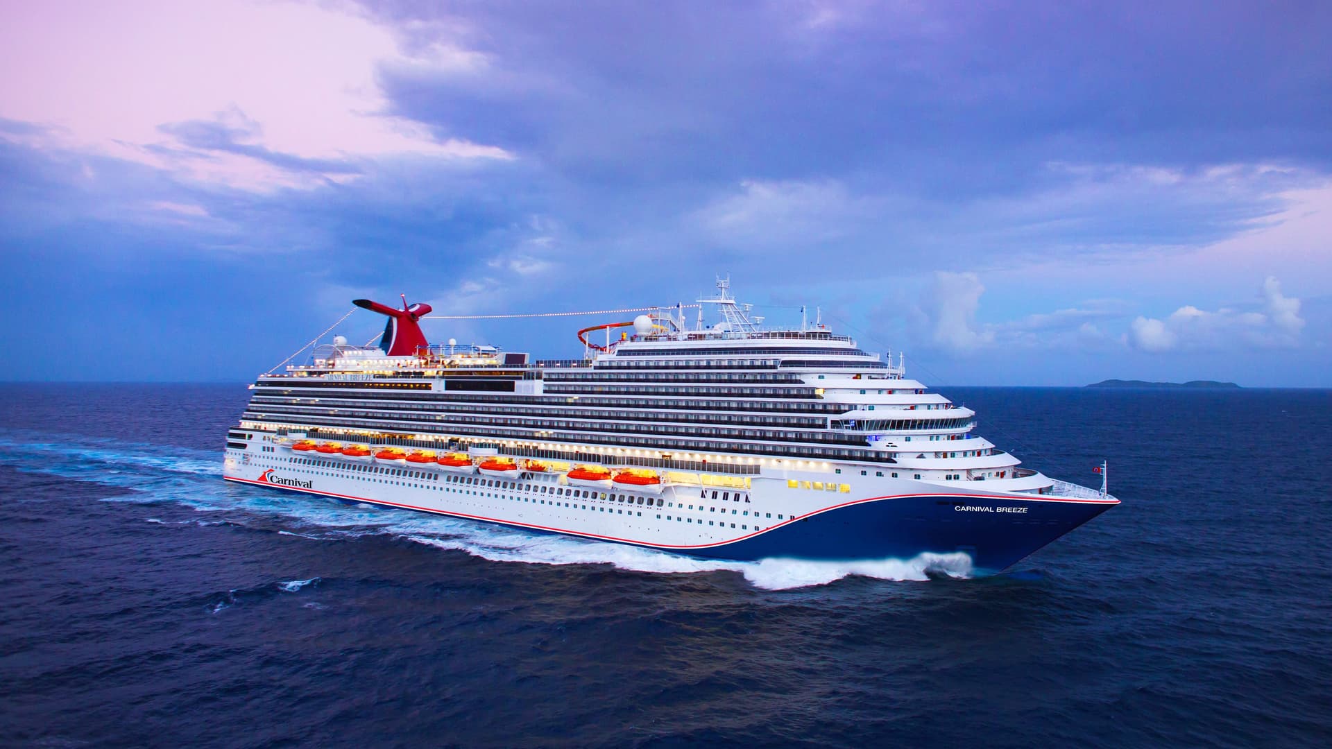 Carnival Cruise Line Breeze ship exterior