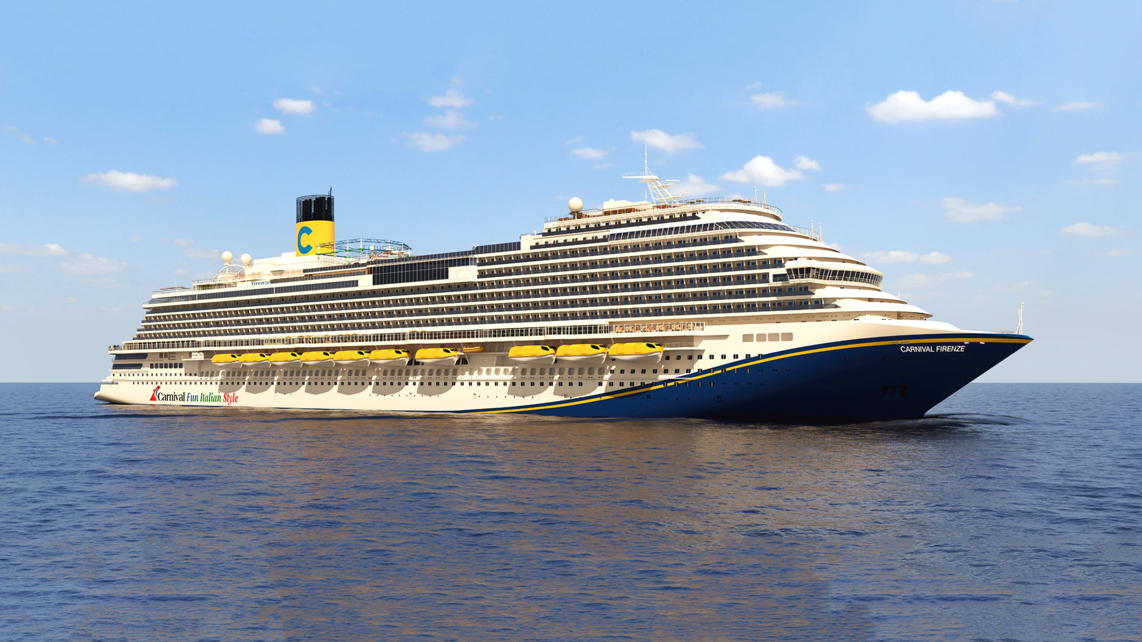 Carnival Cruise Line Firenze ship exterior