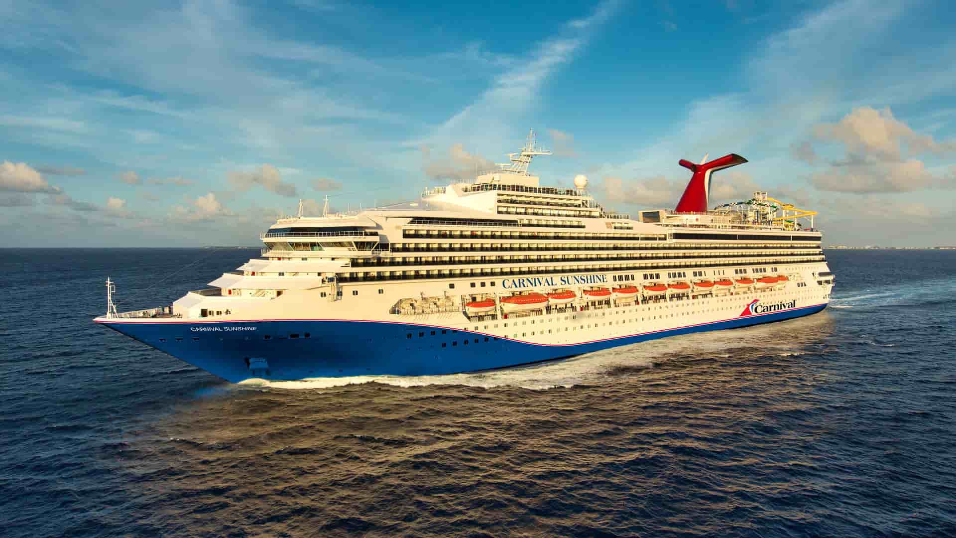 Carnival Cruise Line Sunshine ship exterior