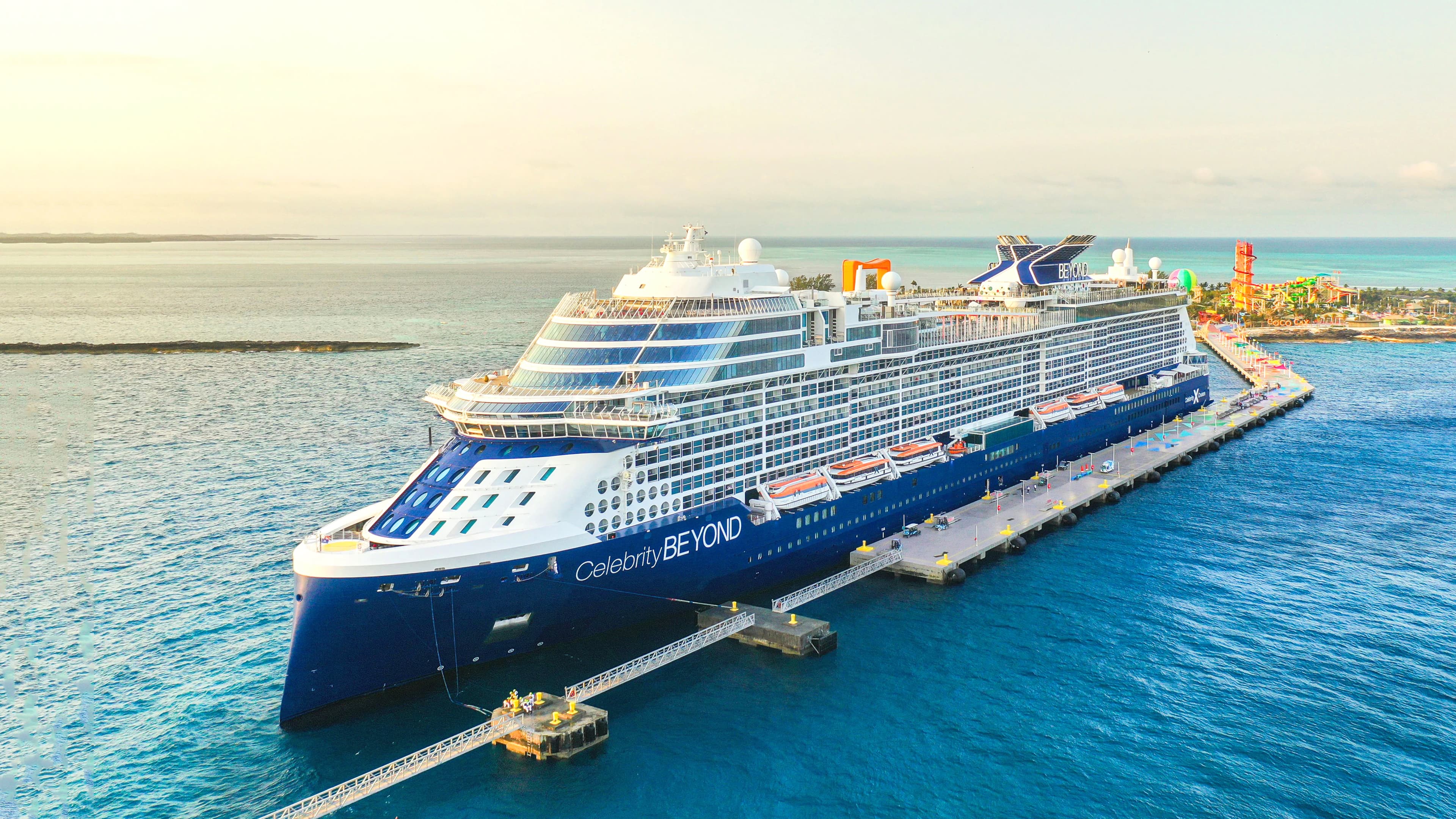 Celebrity Beyond cruise ship exterior.