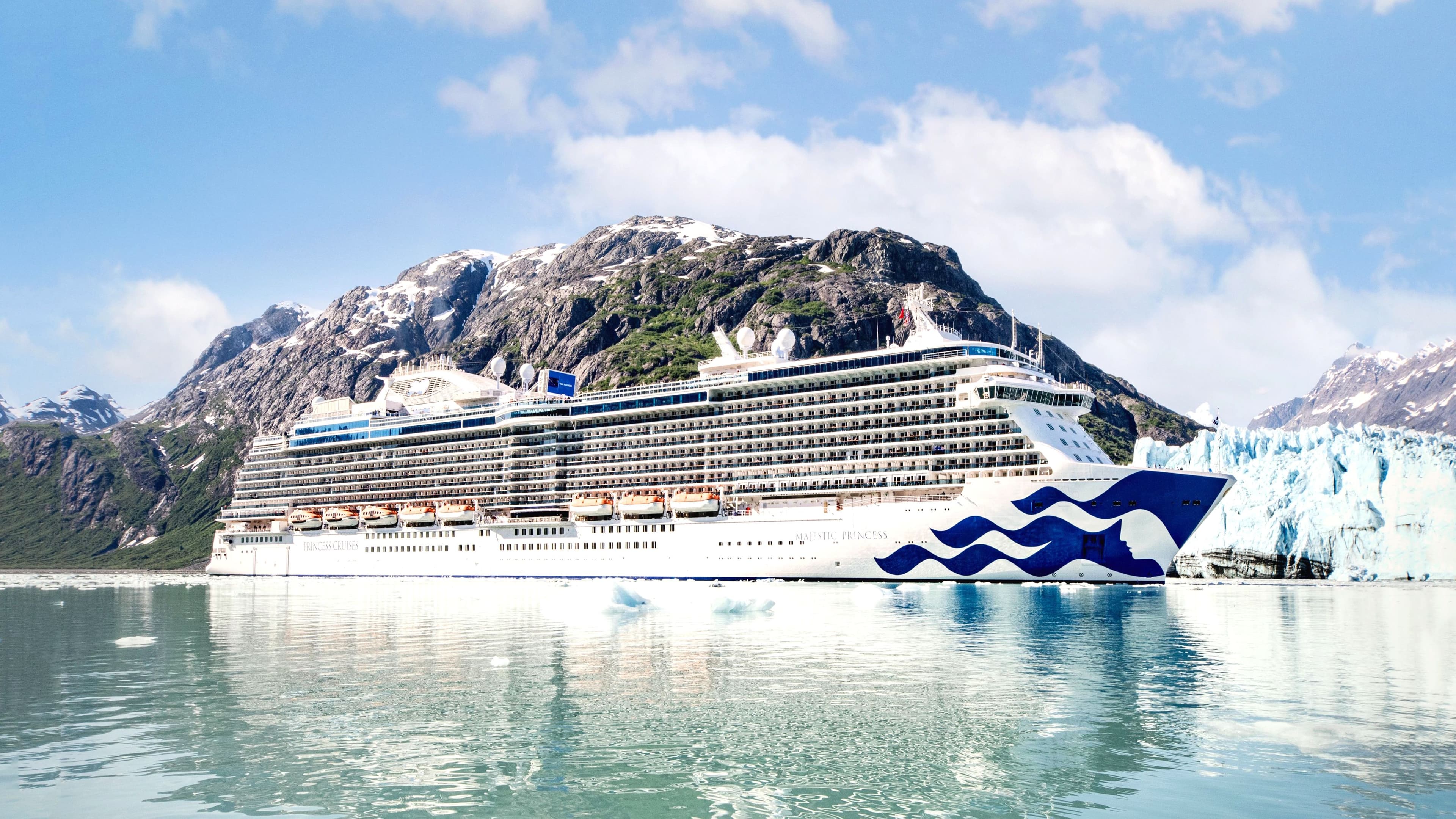 Majestic Princess cruise ship exterior.