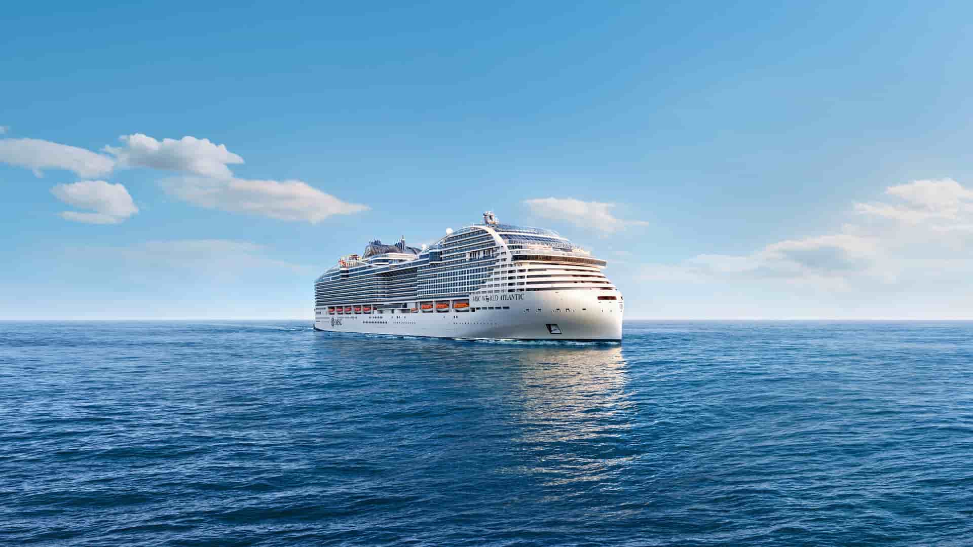Msc World Atlantic cruise ship exterior