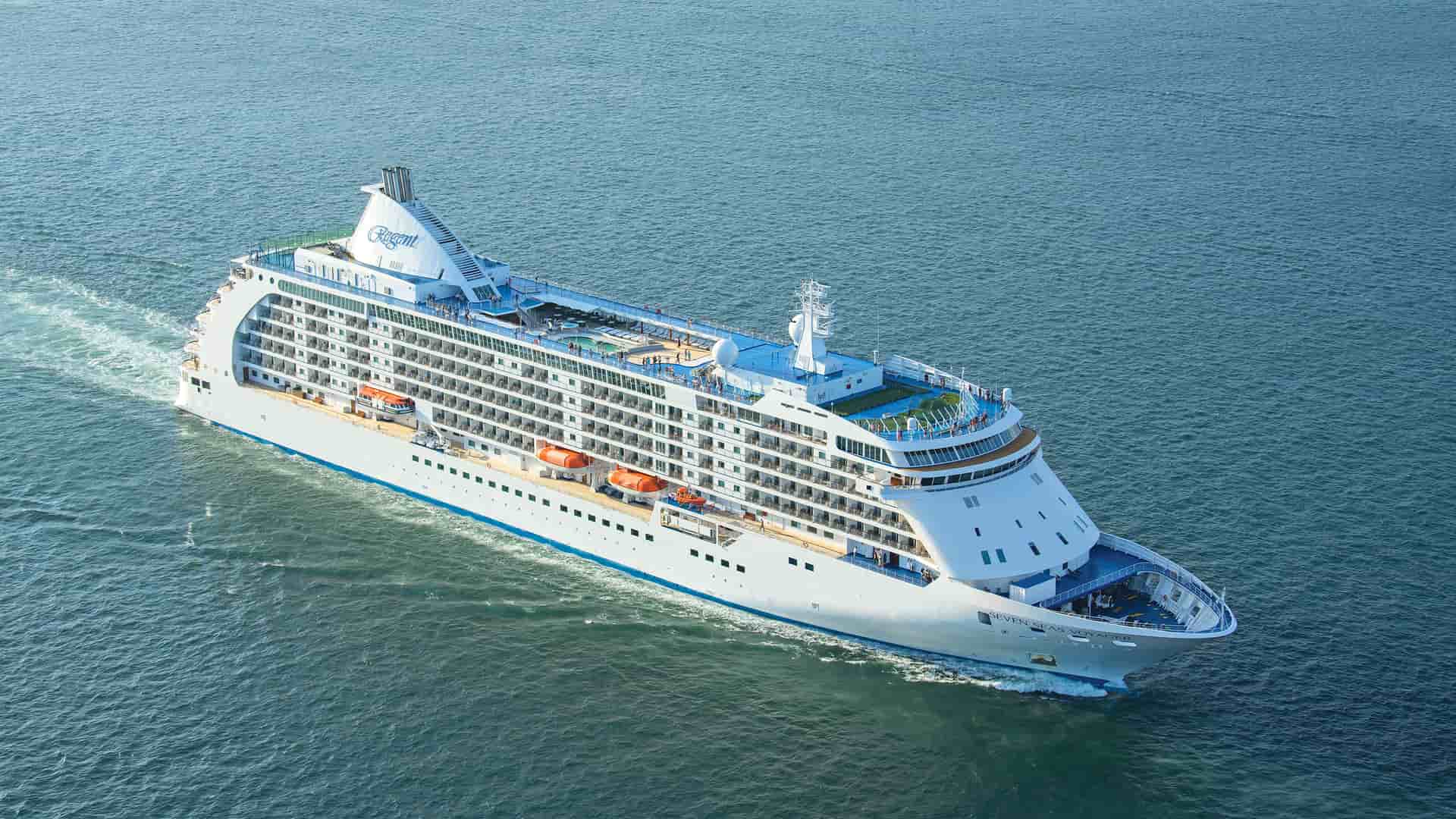 Regent Seven Seas Voyager cruise ship exterior
