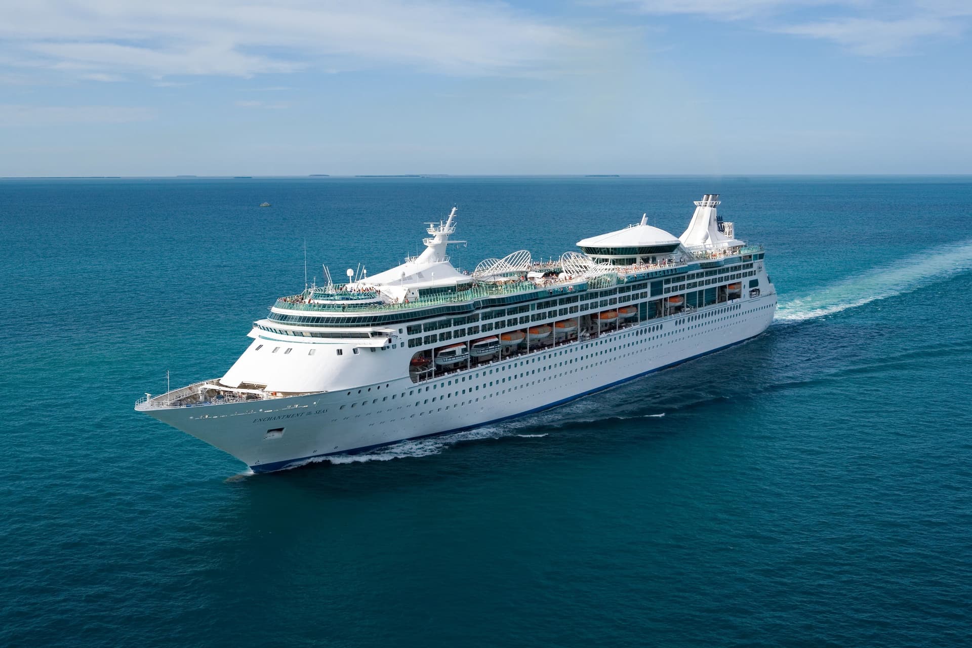 Royal Caribbean Enchantment of the Seas ship exterior