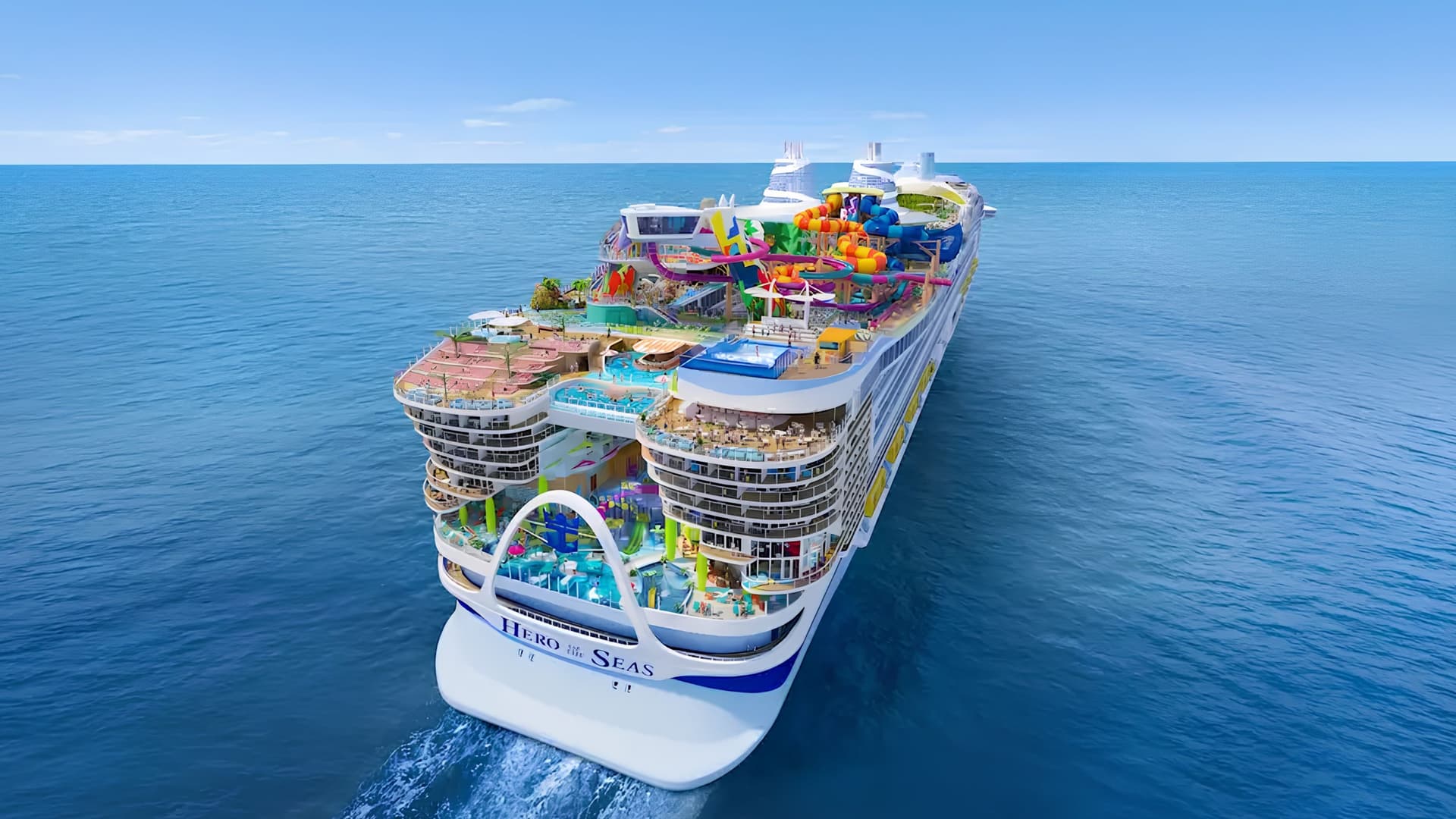 Royal Caribbean Hero of the Seas Ship Exterior