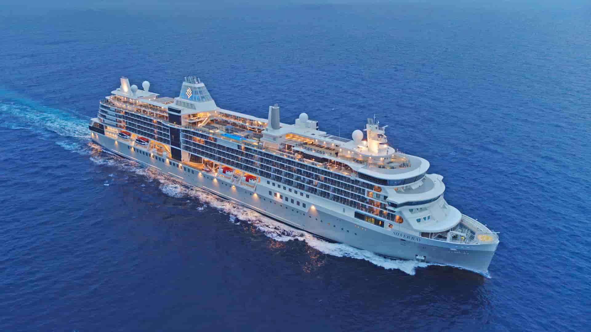 Silversea Cruises Silver Ray cruise ship exterior