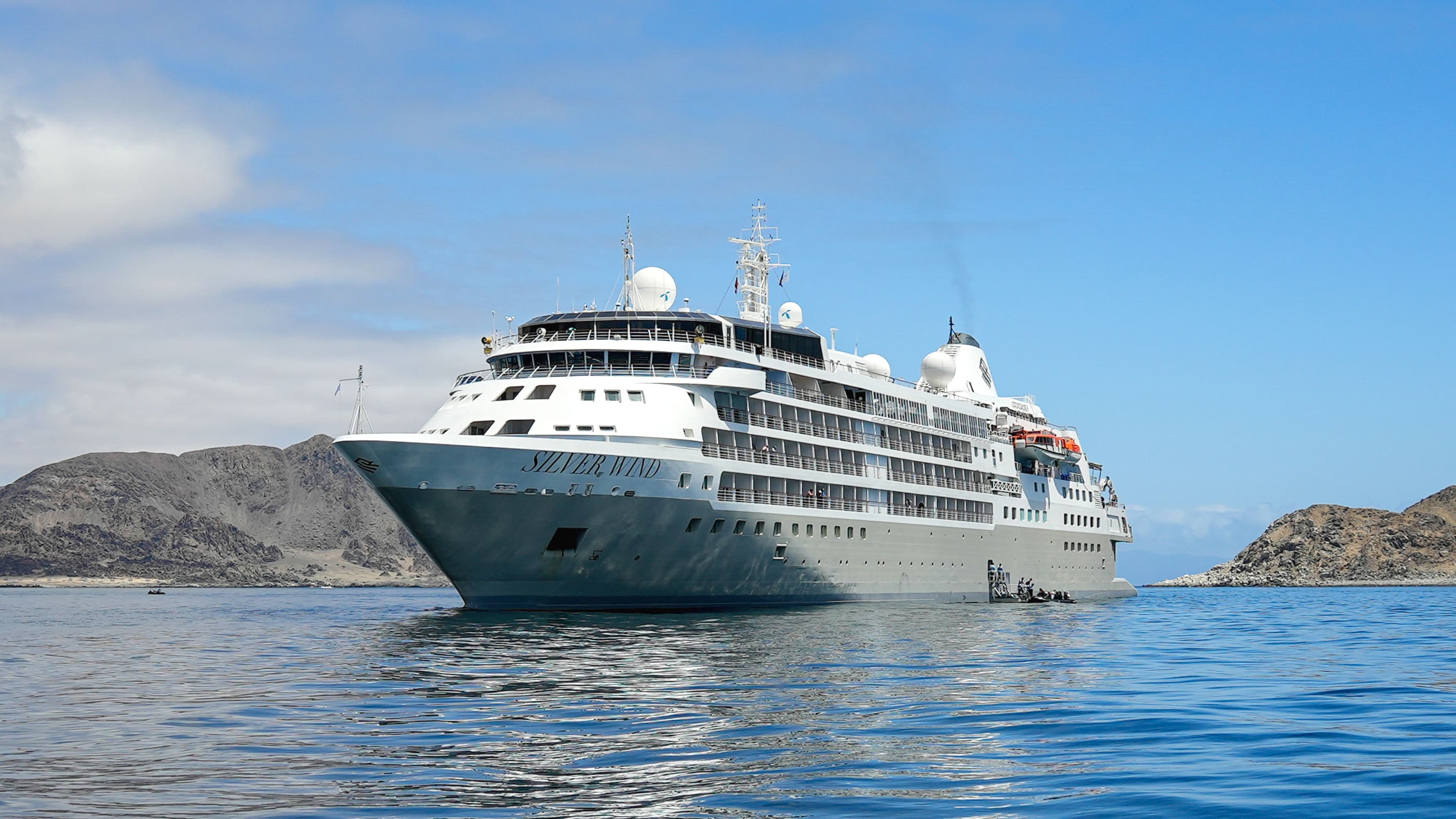 Silversea Cruises Silver Wind cruise ship exterior