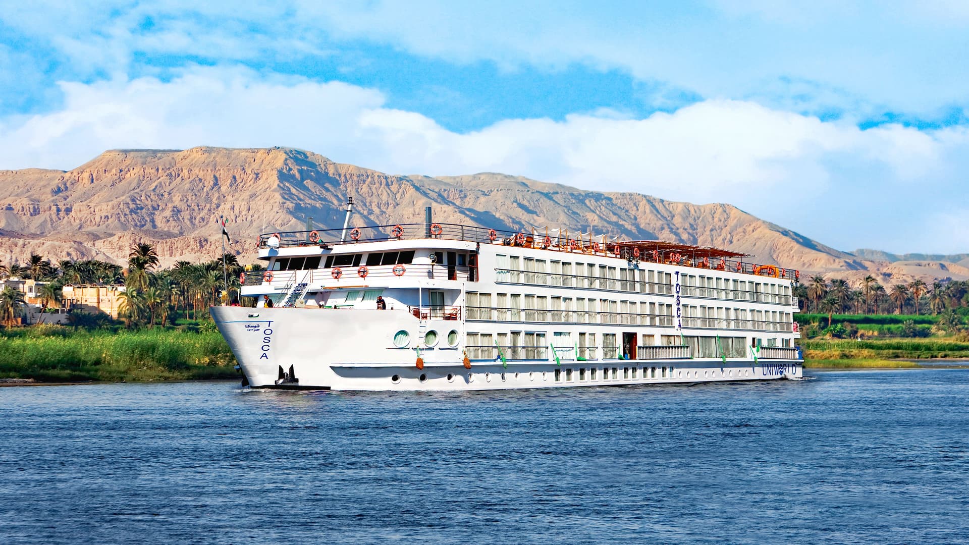 Uniworld's River Tosca cruise ship.