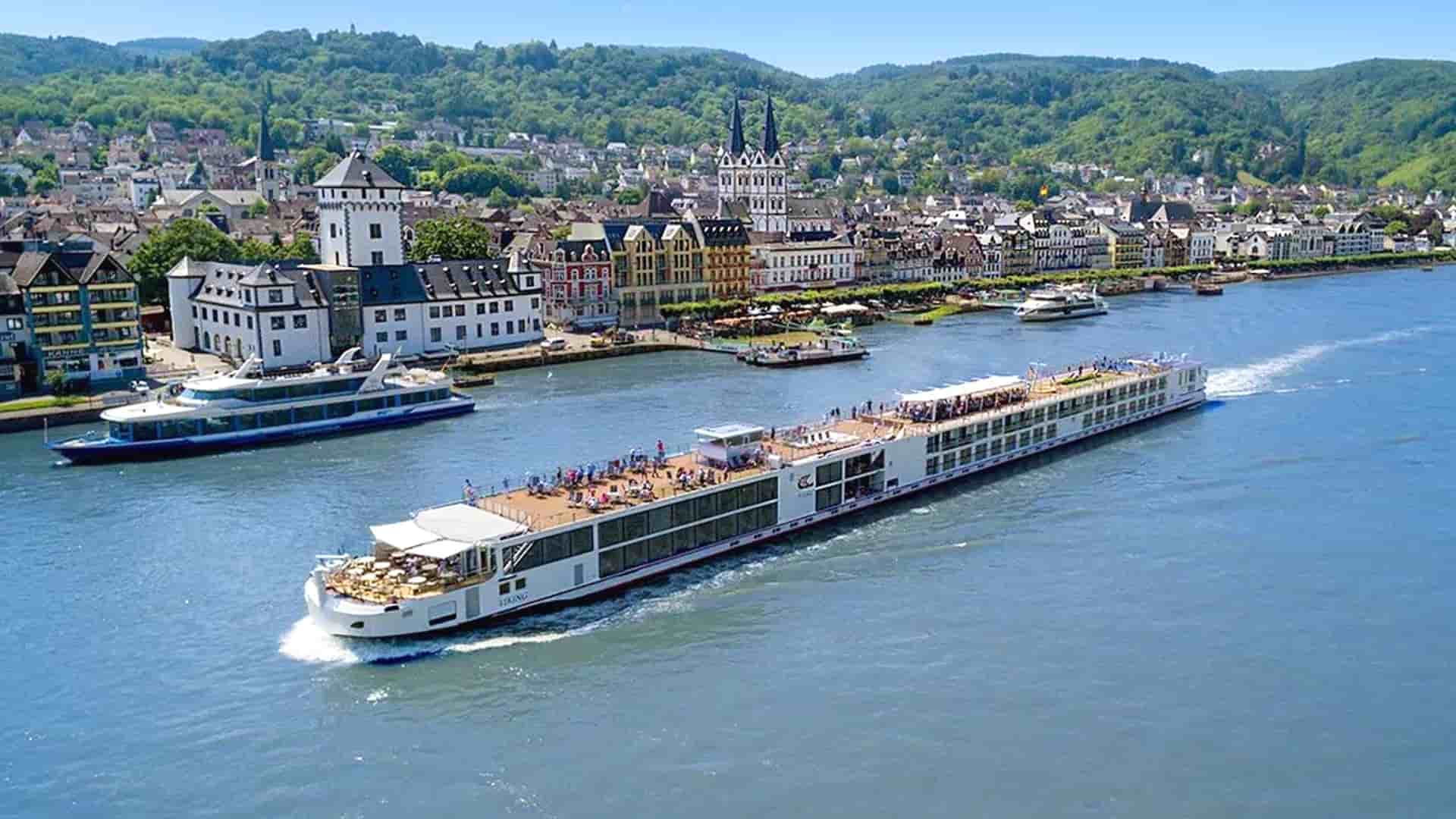 Viking Buri river cruise ship exterior.