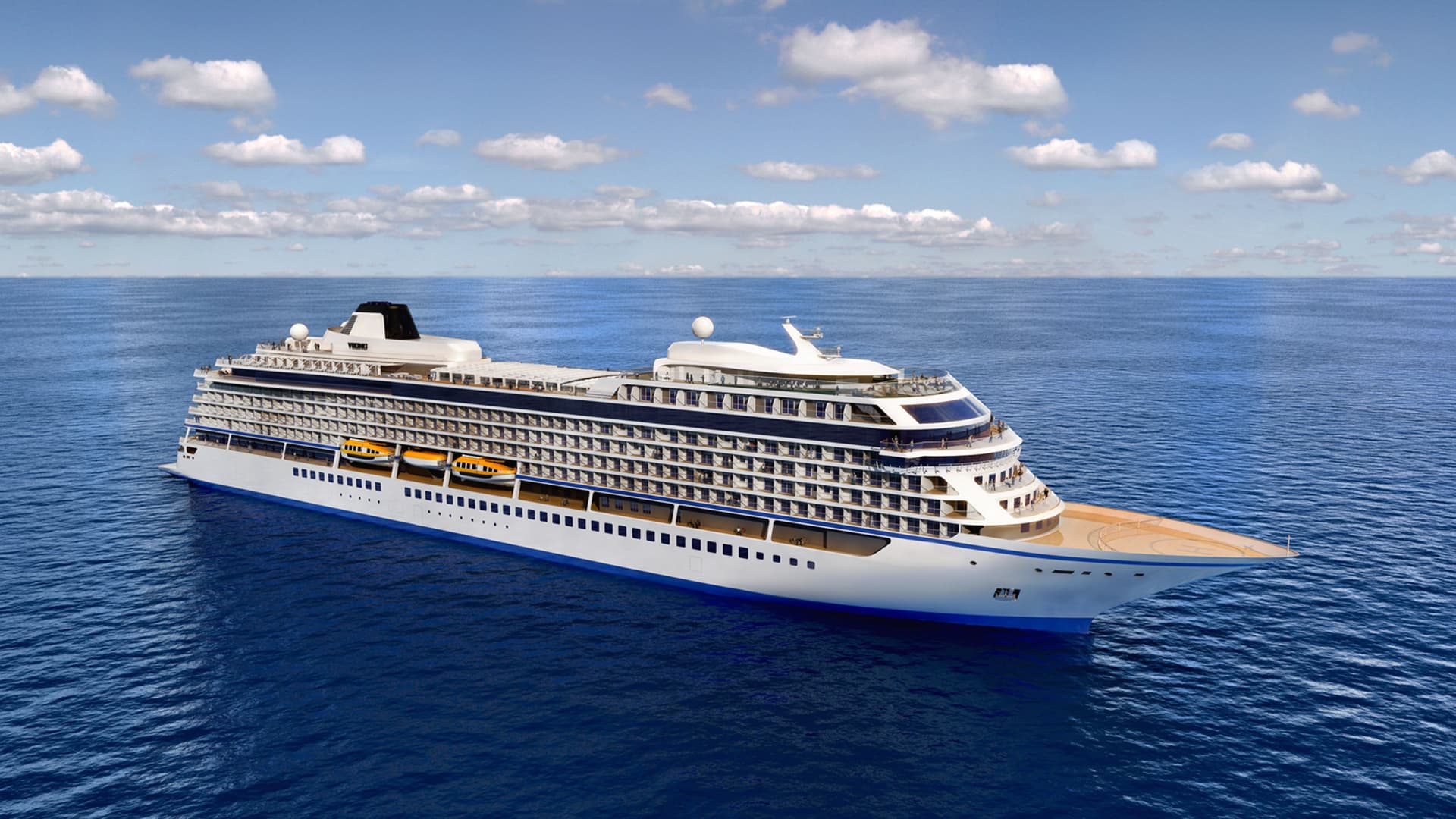 Viking Sea at sea.