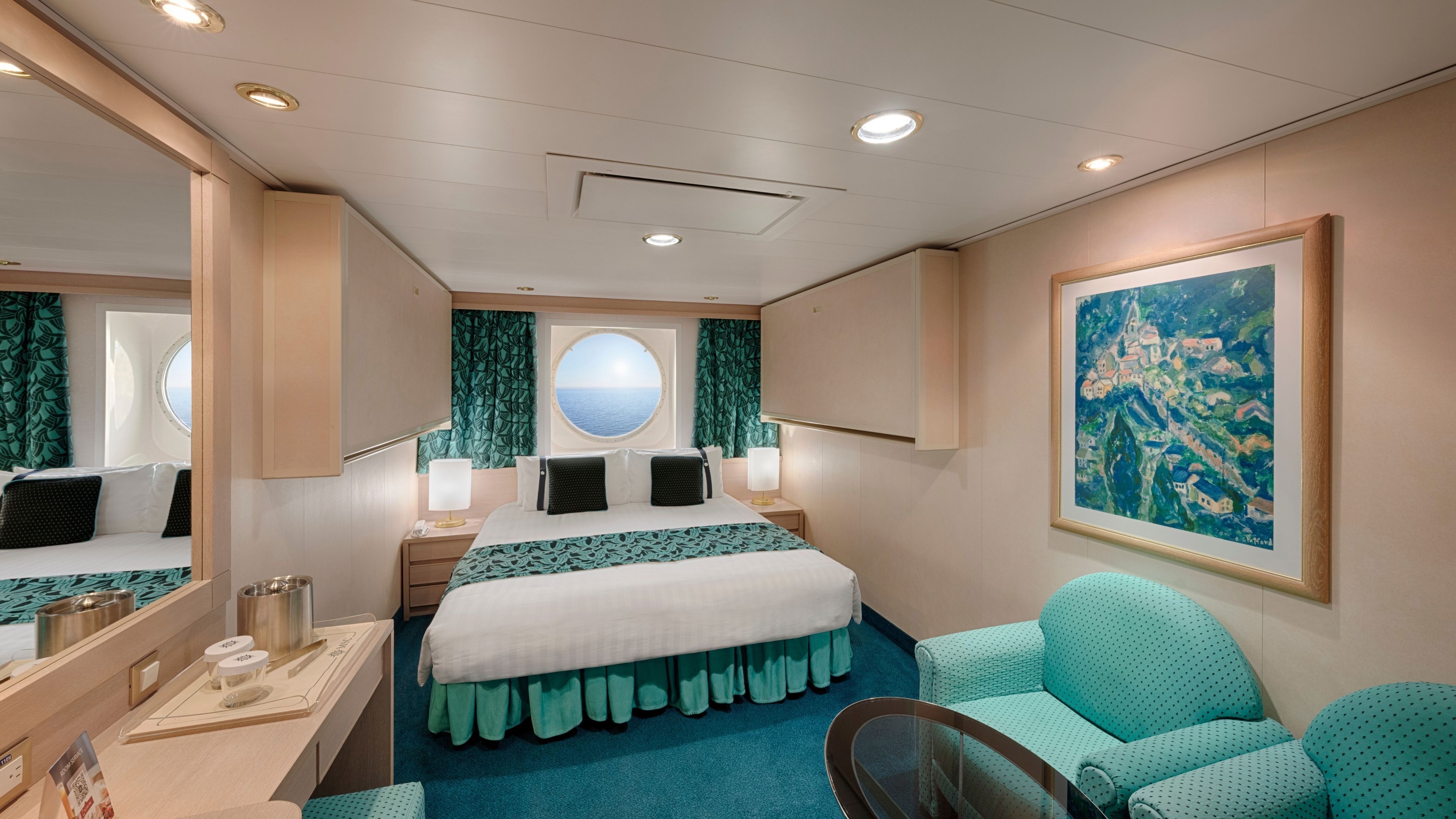 Deluxe Ocean View with obstructed view